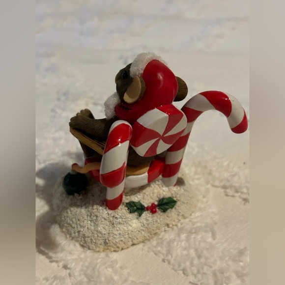 Charming Tails by Fitz and Floyd. “Secrets For Santa” figurine - Picture 2 of 4